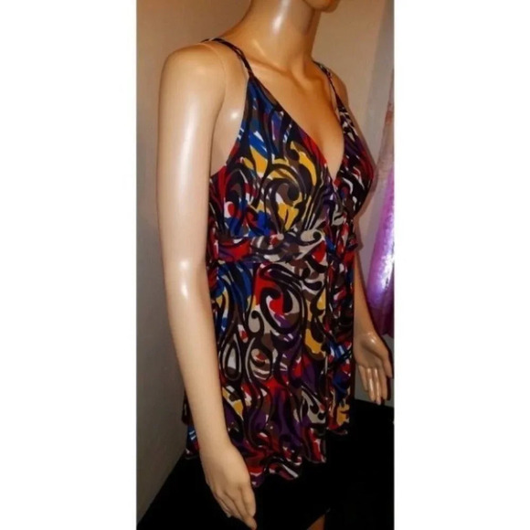 Metrostyle Multicolor Tank Top - Picture 1 of 5